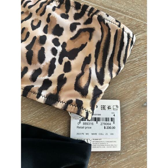 NWT Moschino bikini swimsuit size L top size XL bottom - Picture 5 of 9